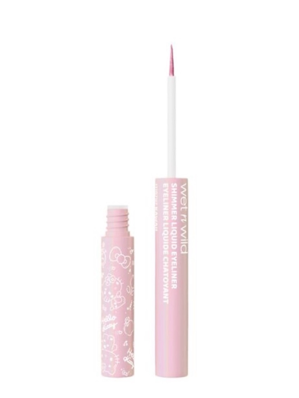 wet n wild Hello Kitty Shimmer Liquid Eyeliner - Pink - Picture 3 of 5